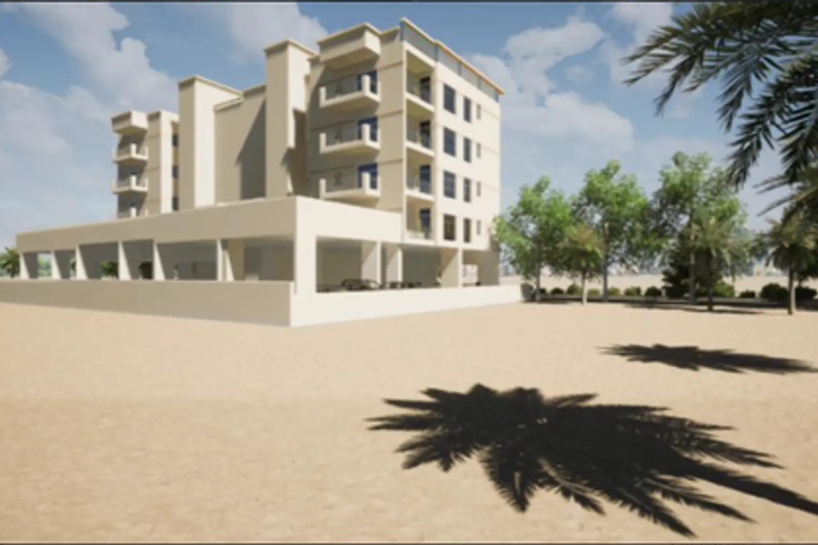 SAS-3 Residential Building, Liwan 2, built by Miles Building Contracting in Dubai