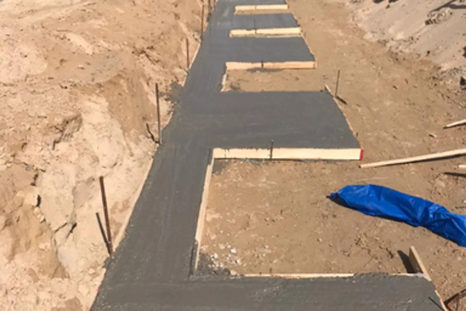 Construction work in progress on Ground Villa, Wadi Al Shabak (Plot 4318342)