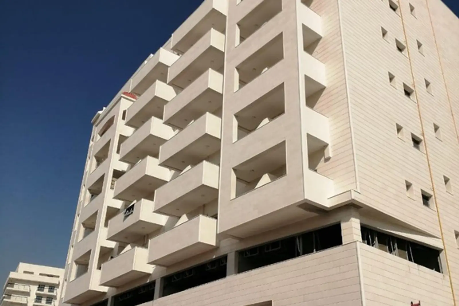 A completed Miles residential building in Dubai